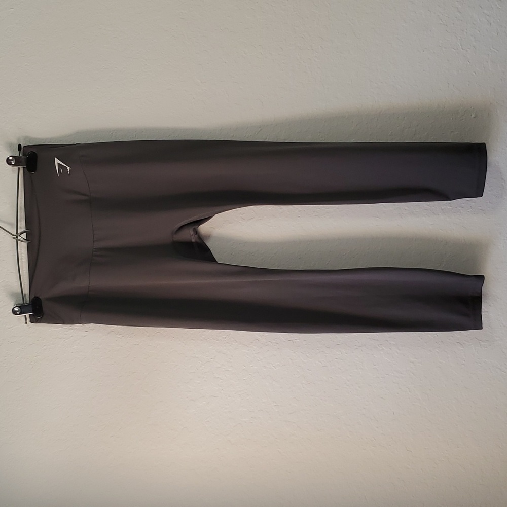 Gymshark training 7/8 leggings charcoal size large